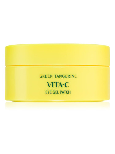 Goodal Green Tangerine Vita-C хидрогелова маска за зоната около очите за освежаване и хидратация 60 бр.