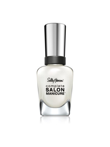 Sally Hansen Complete Salon Manicure подсилващ лак за нокти цвят 011 White Here, White Now 14.7 мл.