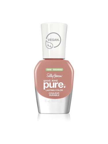 Sally Hansen Good. Kind. Pure. дълготраен лак за нокти със стягащ ефект цвят Pink Cardamom 10 мл.