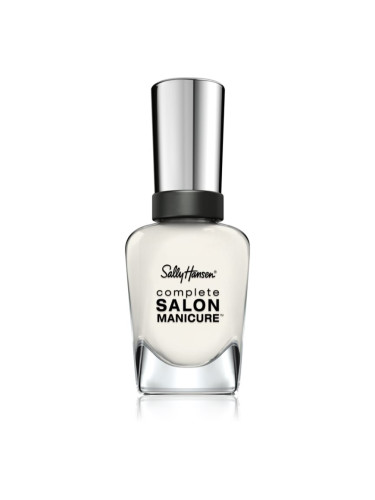 Sally Hansen Complete Salon Manicure подсилващ лак за нокти цвят 121 Let's Snow 14.7 мл.