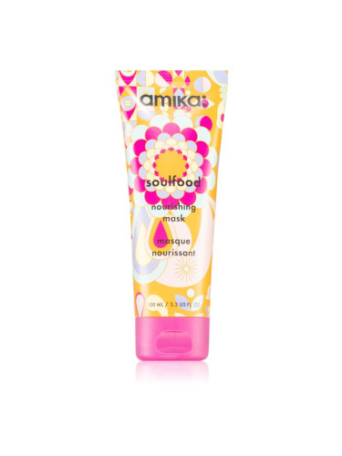 amika Soulfood маска за коса за хидратация и блясък 100 мл.