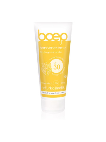 Boep Natural Sun Cream Sensitive крем за загар SPF 30 200 мл.