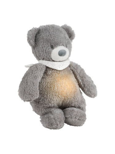 NATTOU Sleepy Bear Grey играчка за заспиване със сензор за плач 0 m+ 1 бр.