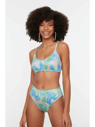 Дамски бански долнище Trendyol Abstract