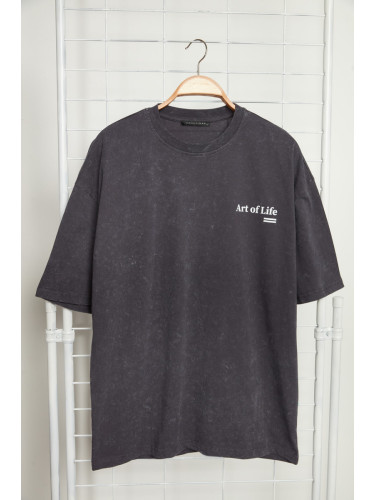 Мъжка тениска Trendyol Oversized