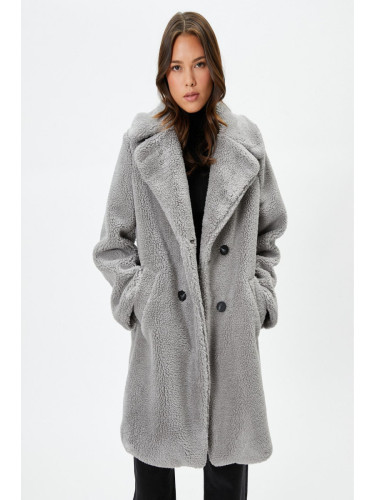 Koton Дамско сиво палто