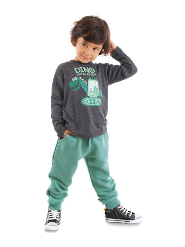 Denokids Dino Goose Boy's T-shirt Sweatpants Set