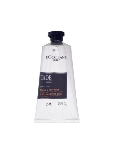 L'Occitane Cade Multi Grooming Balm Крем за бръснене за мъже 75 ml