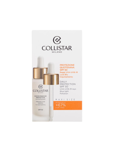 Collistar Smart Sun Protection Protective Drops SPF50 Серум за лице 50 ml