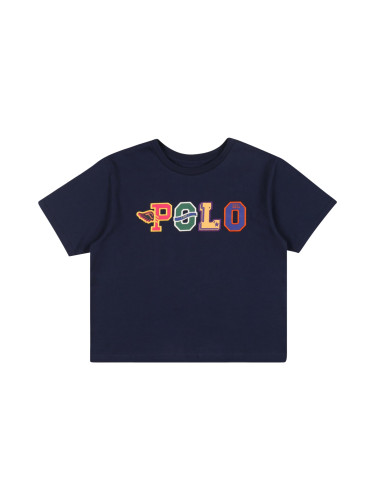 Polo Ralph Lauren Тениска  тъмносиньо / лимоненожълто / светлорозово / бяло