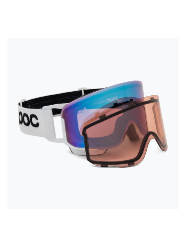 Очила за ски POC Nexal Mid hydrogen white/partly sunny blue