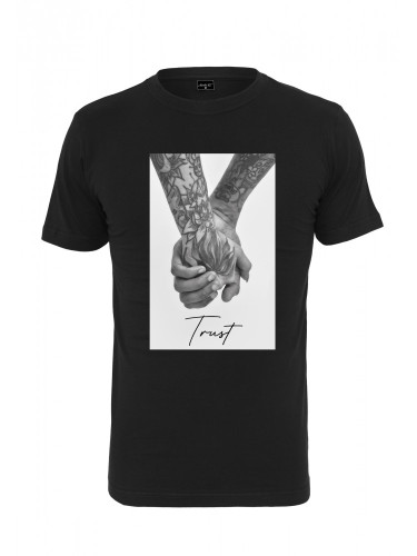 Мъжка тениска в черен цвят Mister Tee Trust 2.0