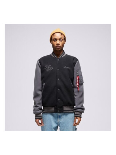 Alpha Industries Яке Varsity Air Force мъжки Дрехи Зимни якета 1381073 Черен