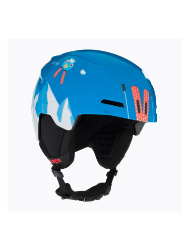 Детска ски каска UVEX Viti blue bear