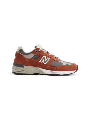 Маратонки New Balance W991PTY Made in UK в кафяво