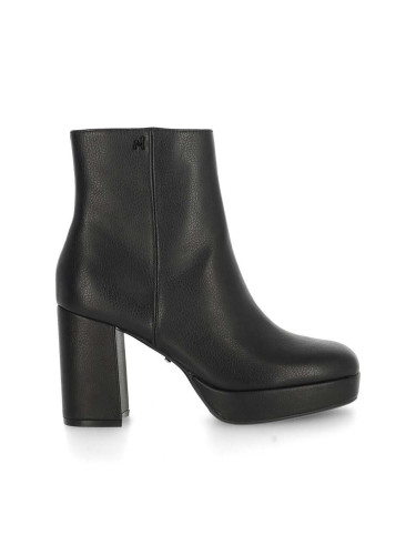 Боти Mexx Ankle Boot Melody в черно с дебел ток MXQL012601W