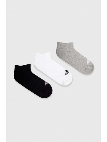 Чорапи adidas (3 броя)  3-pack в сиво IC1333