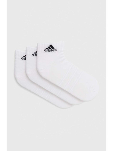 Чорапи adidas (3 броя)  3-pack в бяло HT3441