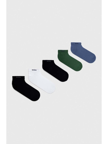 Чорапи BOSS (5 броя) в черно 50478205