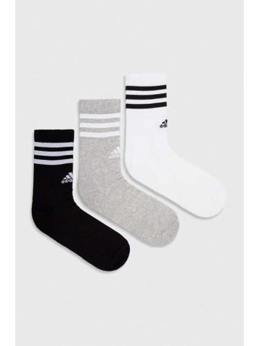 Чорапи adidas (3 броя)  3-pack в бяло IC1323