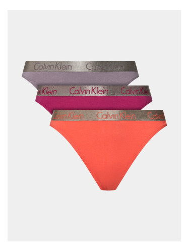 Calvin Klein Underwear Комплект 3 чифта прашки 000QD3560E Цветен