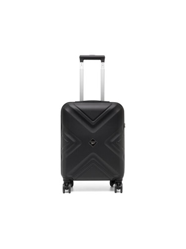 Reebok Самолетен куфар за ръчен багаж WAL-RBK-02BLACK-S Черен
