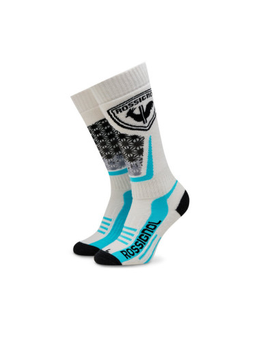 Rossignol Скиорски чорапи Wool & Silk RLKWX11 Бял