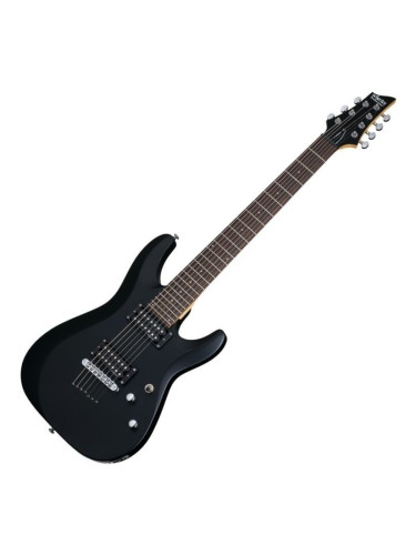 Schecter C-7 Deluxe Satin Black Електрическа китара