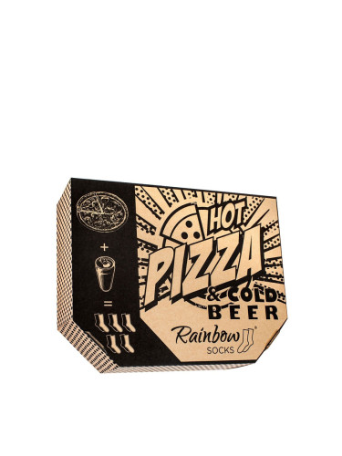 ZOOKSY/RAINBOW SOCKS Комплект Rainbow Socks Pizza & Beer 5 чифта