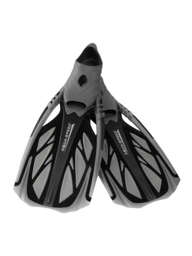 AQUA SPEED Unisex's Snorkel Flippers Inox  Pattern 07