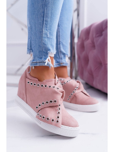 Women's sneakers pink LU BOO Margo