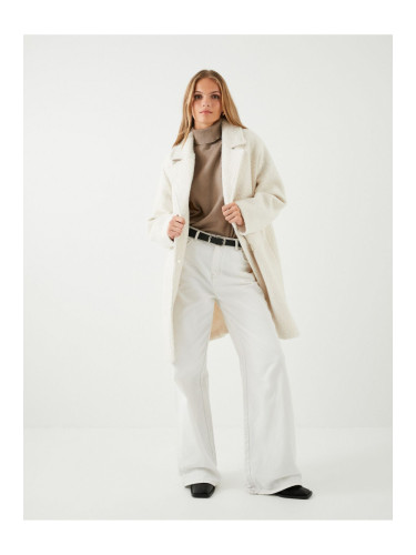 Koton Women Ecru Coat