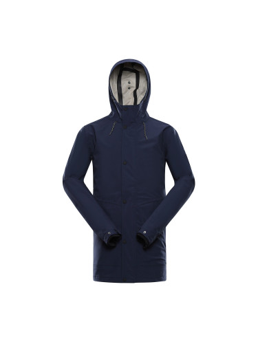 Men's waterproof coat with ptx membrane ALPINE PRO PERFET blue