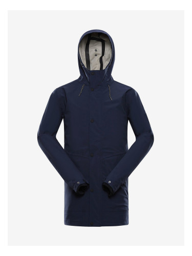 Men's waterproof coat with ptx membrane ALPINE PRO PERFET blue