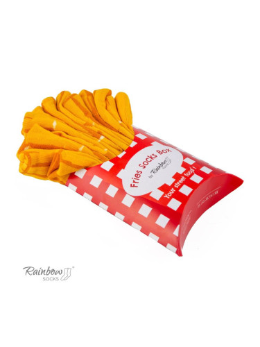 ZOOKSY/RAINBOW SOCKS Комплект чорапи Rainbow Socks пържени картофи 2 чифта