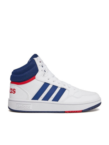 adidas Сникърси Hoops Mid Shoes GZ9647 Бял