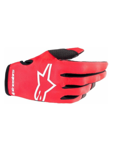 Alpinestars Radar Gloves Red/White 2XL Ръкавици