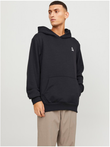 Men's Black Jack & Jones Triangle Hoodie - Men