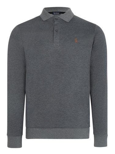 V4007 DEWBERRY MEN'S SWEATSHIRT-DARK ANTHRACITE