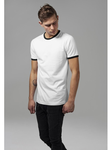 Ringer Tee wht/blk