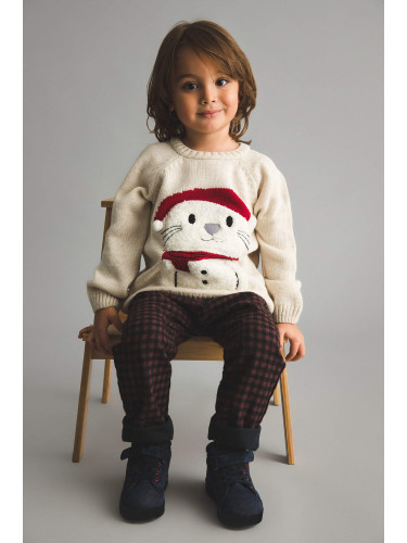 DEFACTO BabyBoy Regular Fit Crew Neck Pullover