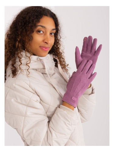 Purple Women's Touch Gloves