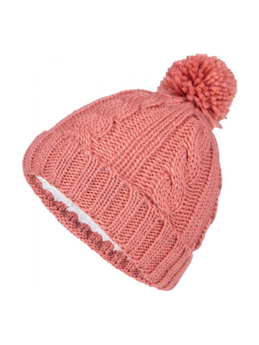 Lewro CHIA Плетена шапка за момичета, розово, размер