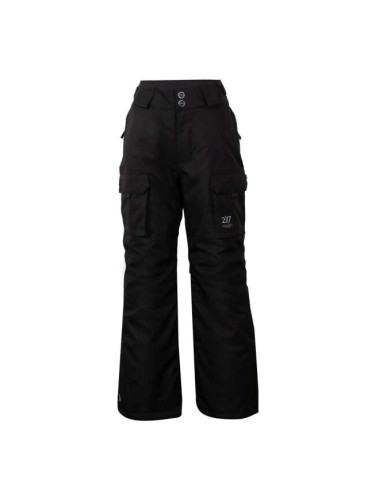 2117 LILLHEM Детски скиорски панталони, черно, размер