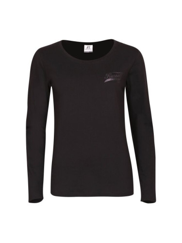 Russell Athletic LONG SLEEVE TEE SHIRT Дамска тениска, черно, размер