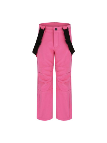 Loap LOVELO Детски панталони с материя от софтшел, розово, размер