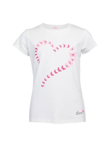 Lewro MACIE Тениска за момичета, бяло, размер