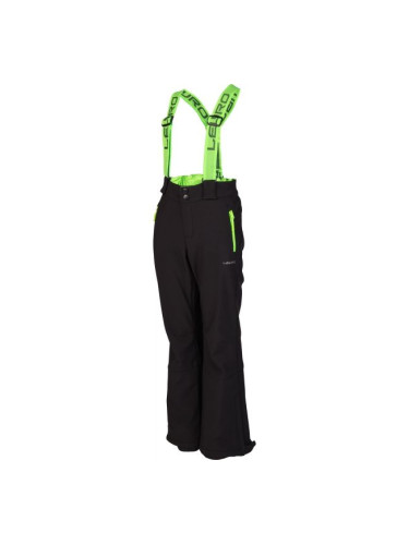 Lewro NUKA Детски ски панталони, черно, размер