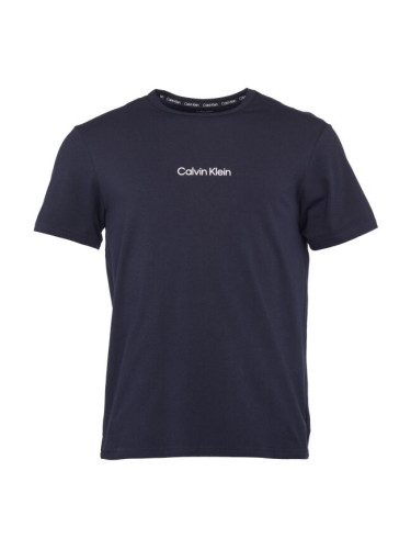 Calvin Klein S/S CREW NECK Мъжка тениска, тъмносин, размер