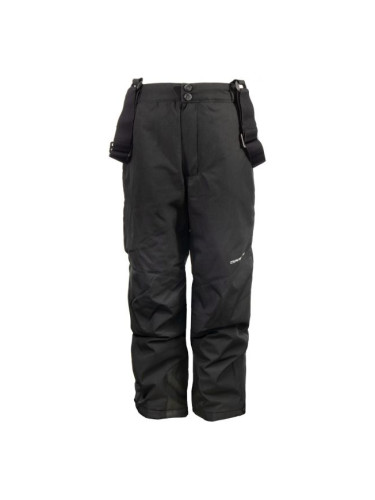 ALPINE PRO FRIDO Детски скиорски панталони, черно, размер